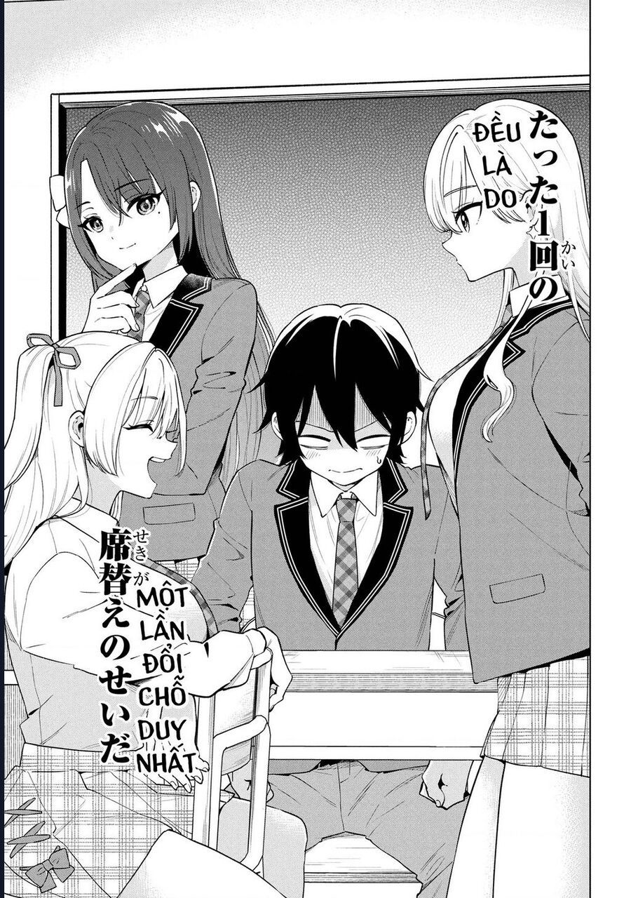 Inkya No Ore Ga Sekigae De S-Kyuu Bishoujo Ni Kakomaretara Himitsu No Kankei Ga Hajimatta - chap3 - Trang 33
